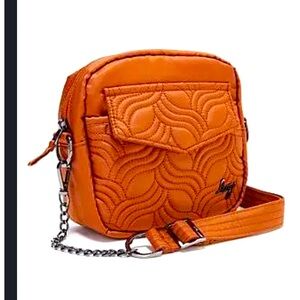 NWT: LUG SWING CONVERTIBLE CROSSBODY BELT BAG: COPPER BROWN